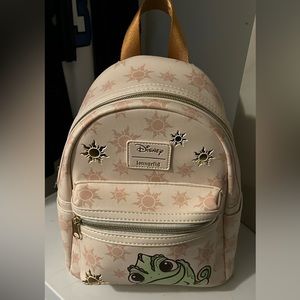 Loungefly Disney Tangled Pascal Sun Mini Backpack